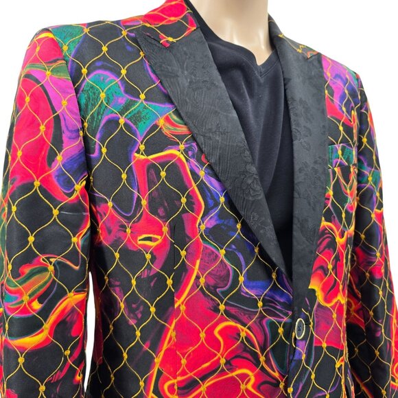Robert Graham Men's 40 Leave A Comet Embroidered Sportcoat Limited Edition - Picture 1 of 15